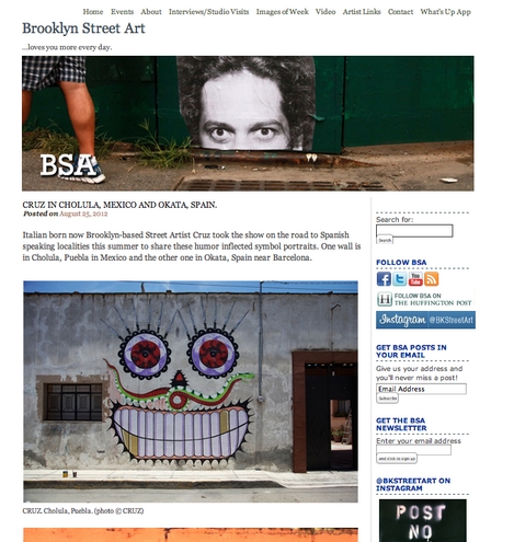  Brooklyn Street Art- Iena Cruz in Mexico and Spain